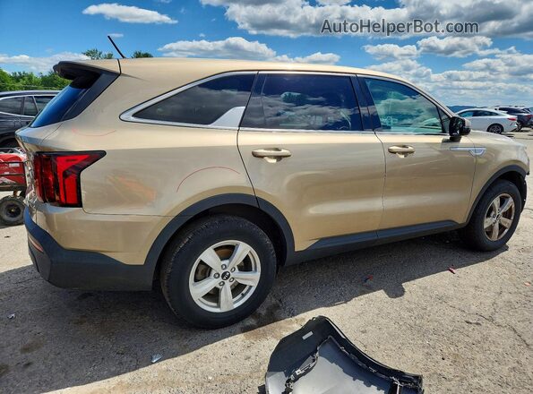 5XYRGDLC0MG026940 2021 KIA SORENTO Gold Rear right