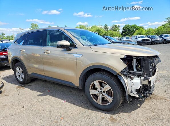 5XYRGDLC0MG026940 2021 KIA SORENTO Gold Front right