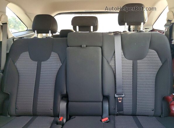 5XYRGDLC0NG077680 2022 KIA SORENTO Красный Вид задних сидений