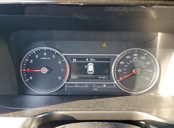 5XYRGDLC0NG077680 2022 KIA SORENTO Красный Вид щитка приборов