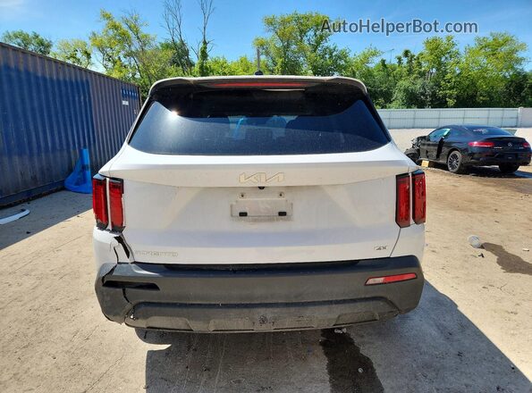 5XYRGDLC0PG177846 2023 KIA SORENTO Белый Вид сзади