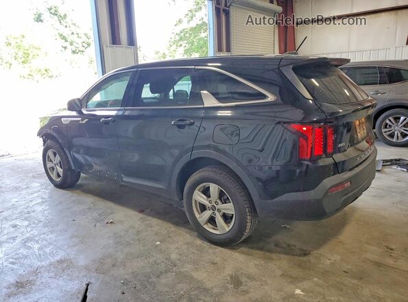 5XYRGDLC1NG089529 2022 KIA SORENTO Black Trasero izquierdo