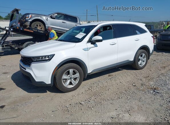 5XYRGDLC1PG212359 2023 KIA SORENTO White Vista tres cuartos delantera izquierda