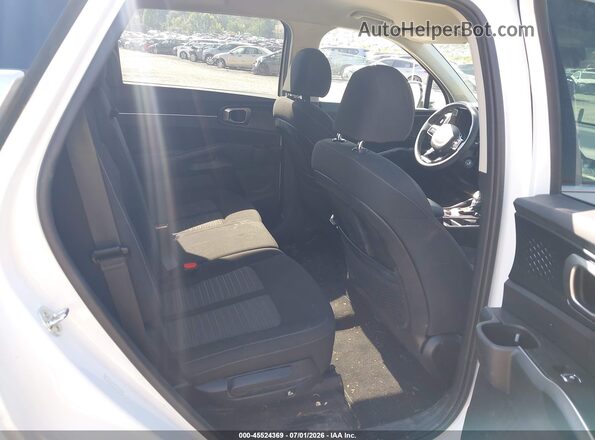 5XYRGDLC1PG212359 2023 KIA SORENTO White Vista de la etiqueta del VIN