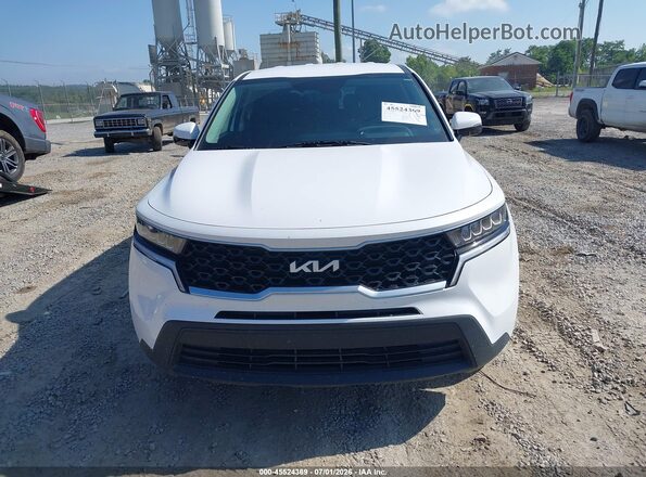 5XYRGDLC1PG212359 2023 KIA SORENTO White Vista del cuadro de instrumentos