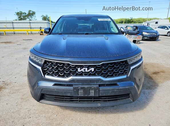 5XYRGDLC2NG100957 2022 KIA SORENTO Gray Front view