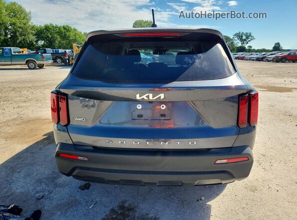 5XYRGDLC2NG100957 2022 KIA SORENTO Gray Rear view