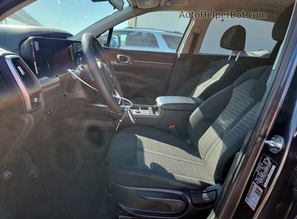5XYRGDLC2NG100957 2022 KIA SORENTO Gray Front interior view