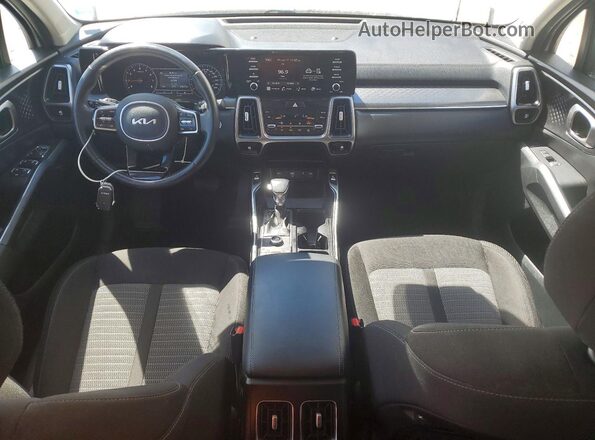 5XYRGDLC4NG088360 2022 KIA SORENTO White Առջևի վահանակի տեսք