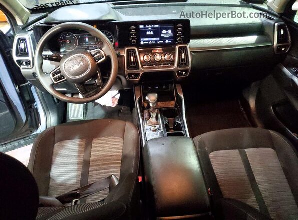 5XYRGDLC5NG085239 2022 KIA SORENTO Silver Առջևի վահանակի տեսք