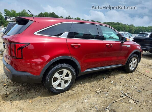 5XYRGDLC8NG119626 2022 KIA SORENTO Red უკანა მარჯვენა