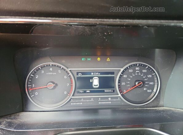 5XYRGDLC8NG119626 2022 KIA SORENTO Red ხელსაწყოთა პანელის ხედი
