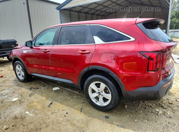 5XYRGDLC8NG119626 2022 KIA SORENTO Red უკანა მარცხენა