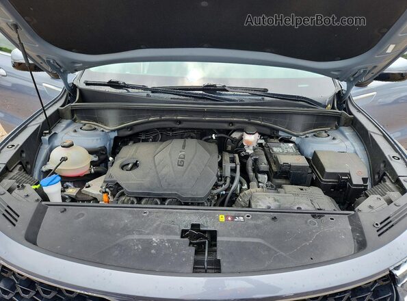 5XYRGDLC8PG168750 2023 KIA SORENTO Blue Շարժիչի բաժամունքի տեսք