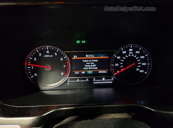 5XYRGDLC8PG184835 2023 KIA SORENTO White ხელსაწყოთა პანელის ხედი