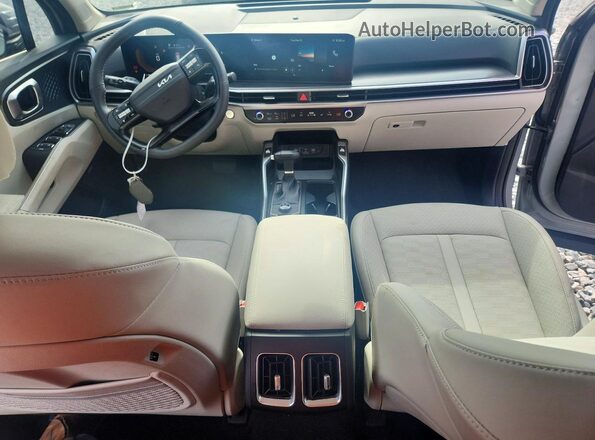 5XYRH4JF1TG451074 2026 KIA SORENTO Gray Вид панелі приладів