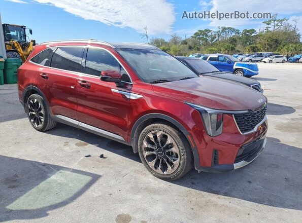 5XYRH4JF7RG255035 2024 KIA SORENTO Red Առջևի աջ