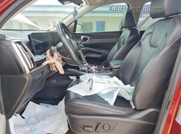 5XYRH4JF7RG255035 2024 KIA SORENTO Red Սալոնի դիմացի տեսք