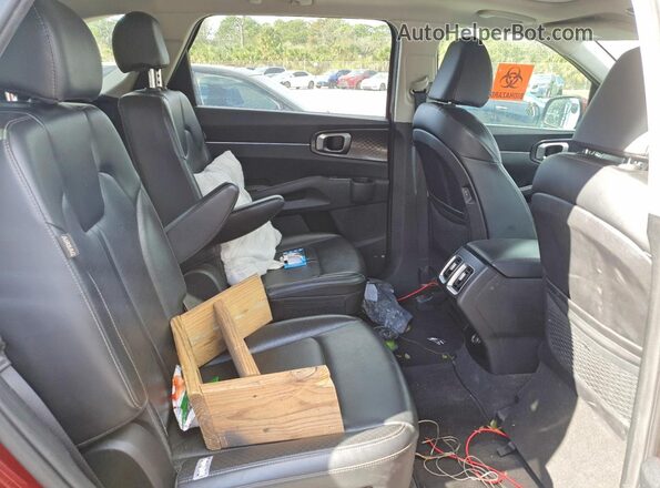 5XYRH4JF7RG255035 2024 KIA SORENTO Red Սալոնի հետևի տեսք