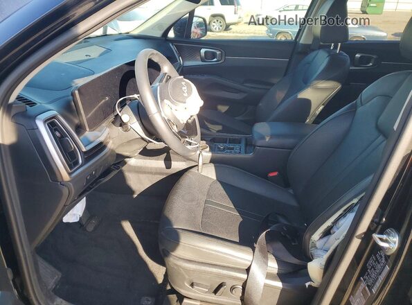 5XYRH4JF7RG287404 2024 KIA SORENTO Black Front interior view