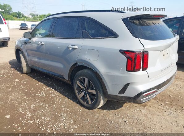 5XYRH4LF3NG159944 2022 KIA SORENTO Gray Trasero izquierdo