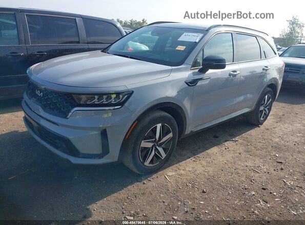 5XYRH4LF3NG159944 2022 KIA SORENTO Gray Vista tres cuartos delantera izquierda