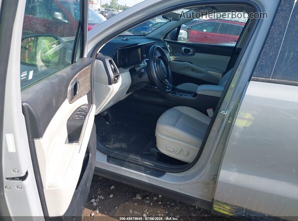 5XYRH4LF3NG159944 2022 KIA SORENTO Gray Vista interior delantera