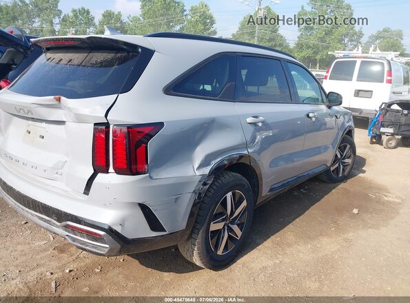 5XYRH4LF3NG159944 2022 KIA SORENTO Gray Trasero derecho