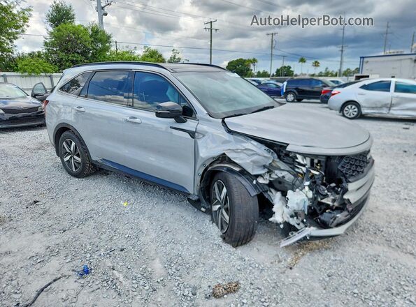 5XYRH4LF6NG126937 2022 KIA SORENTO Silver წინა მარჯვენა