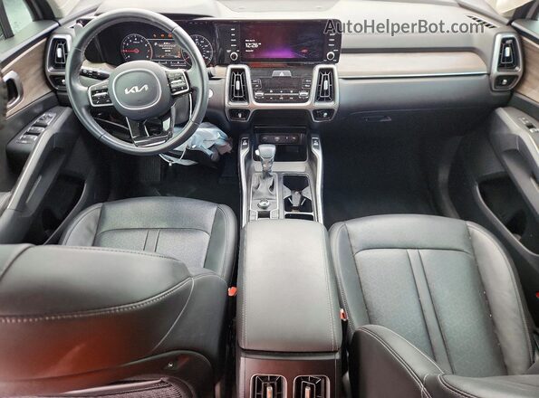 5XYRH4LF6NG126937 2022 KIA SORENTO Silver წინა პანელის ხედი