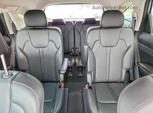 5XYRH4LF6NG126937 2022 KIA SORENTO Silver უკანა სავარძლების ხედი