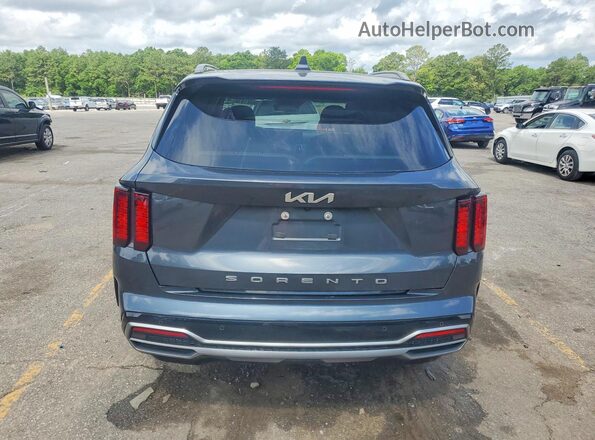 5XYRH4LF9NG158944 2022 KIA SORENTO Blue Vista trasera