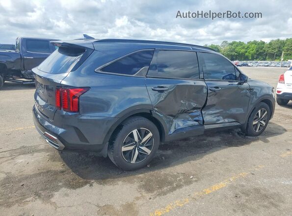 5XYRH4LF9NG158944 2022 KIA SORENTO Blue Trasero derecho