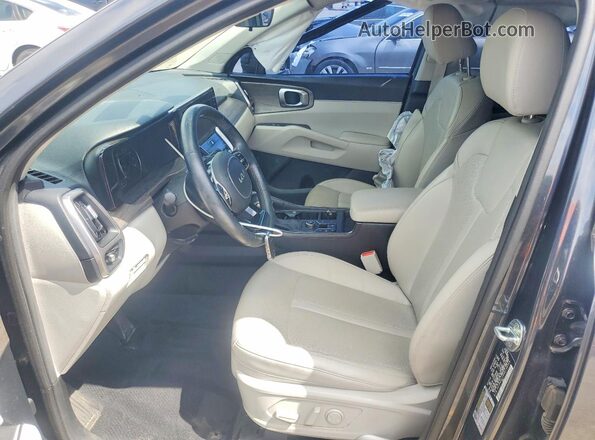 5XYRH4LF9NG158944 2022 KIA SORENTO Blue Vista interior delantera