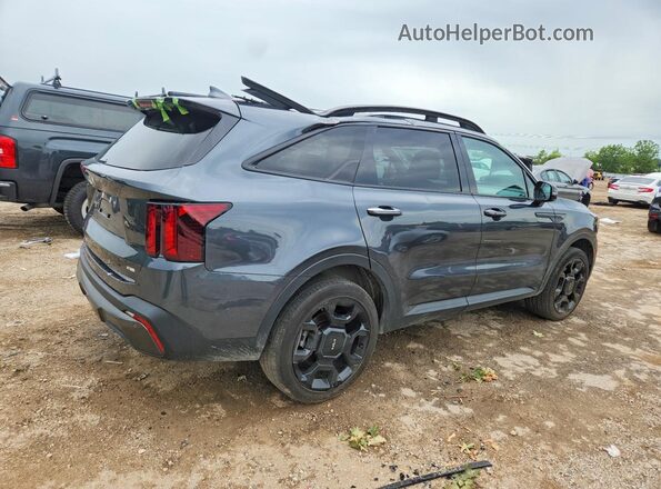 5XYRHDJF2RG272860 2024 KIA SORENTO Gray Rear right