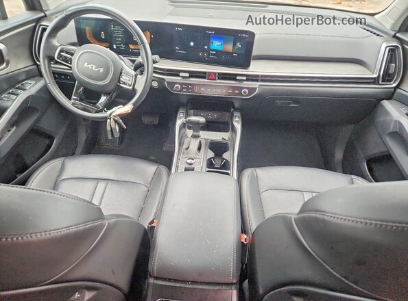 5XYRHDJF2RG272860 2024 KIA SORENTO Gray Dashboard view
