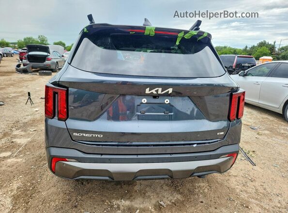 5XYRHDJF2RG272860 2024 KIA SORENTO Gray Rear view