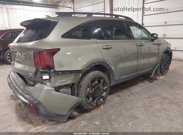 5XYRHDJF2SG325899 2025 KIA SORENTO Green Tył prawy