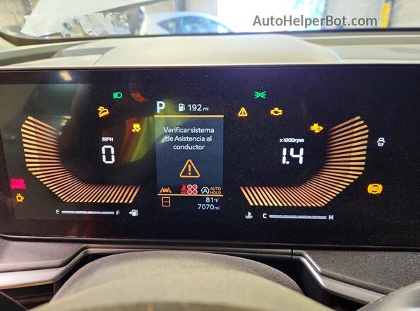 5XYRHDJF3SG356157 2025 KIA SORENTO Gray Instrument cluster view