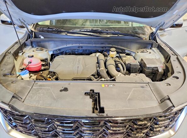 5XYRHDJF3SG356157 2025 KIA SORENTO Gray Engine compartment view