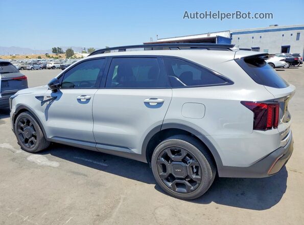 5XYRHDJF4RG255705 2024 KIA SORENTO Gray უკანა მარცხენა