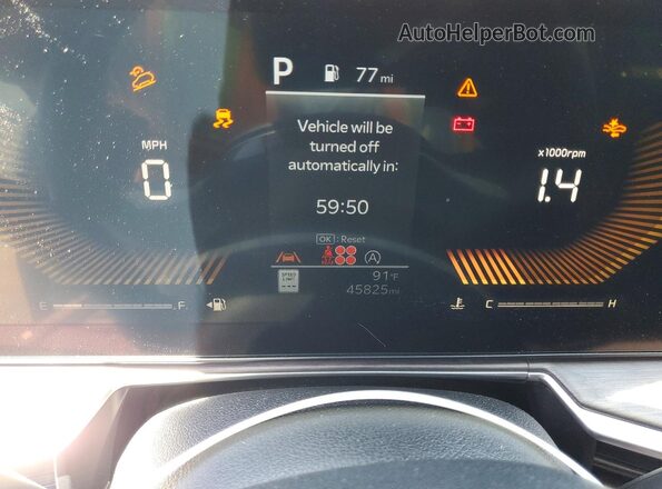 5XYRHDJF4RG255705 2024 KIA SORENTO Gray ხელსაწყოთა პანელის ხედი