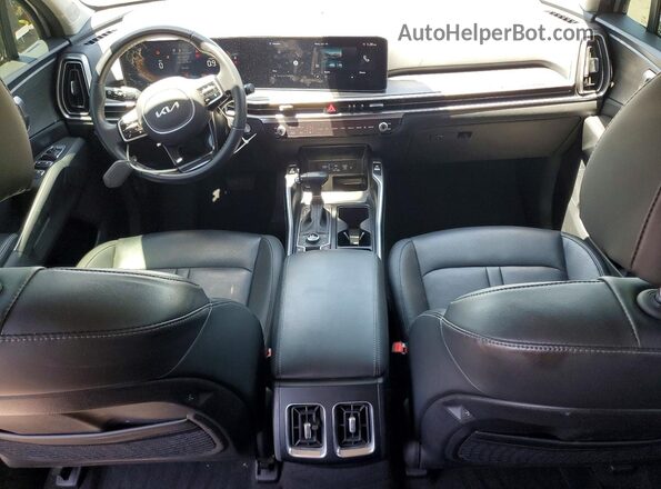 5XYRHDJF4RG255705 2024 KIA SORENTO Gray წინა პანელის ხედი