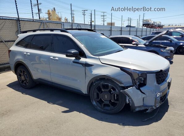 5XYRHDJF4RG255705 2024 KIA SORENTO Gray წინა მარჯვენა