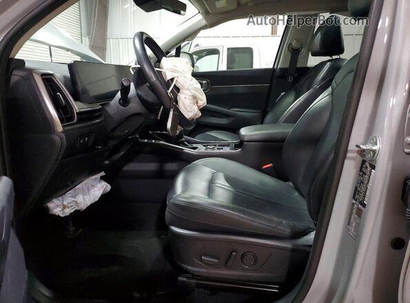 5XYRHDJF5RG266129 2024 KIA SORENTO Gray წინა სალონის ხედი
