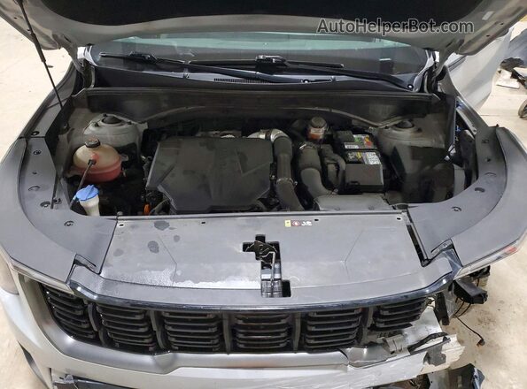 5XYRHDJF5RG266129 2024 KIA SORENTO Gray ძრავის განყოფილების ხედი