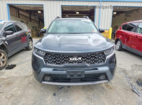 5XYRHDLF0PG165414 2023 KIA SORENTO Gray Widok z przodu