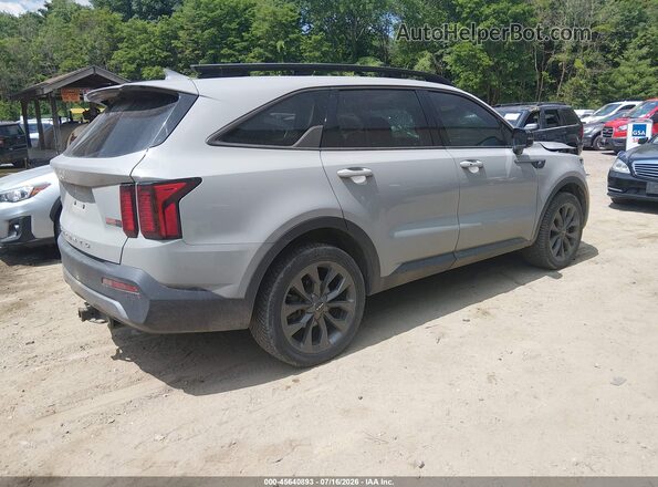 5XYRHDLF1NG129227 2022 KIA SORENTO Light Blue Задня права чверть