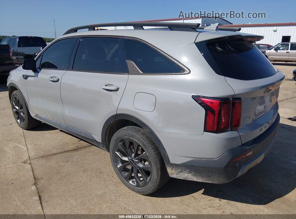 5XYRHDLF2NG152032 2022 KIA SORENTO Gray Rear left