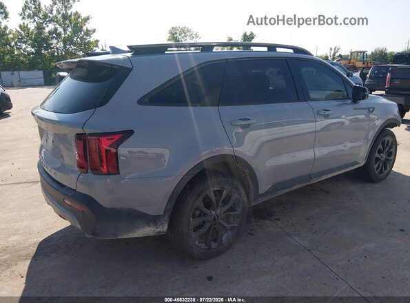 5XYRHDLF2NG152032 2022 KIA SORENTO Gray Rear right